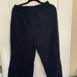 Wide Leg Plus Size  Pants